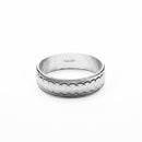 Anillo Diamantado Plata .925