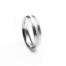 Anillo Diamantado Plata .925