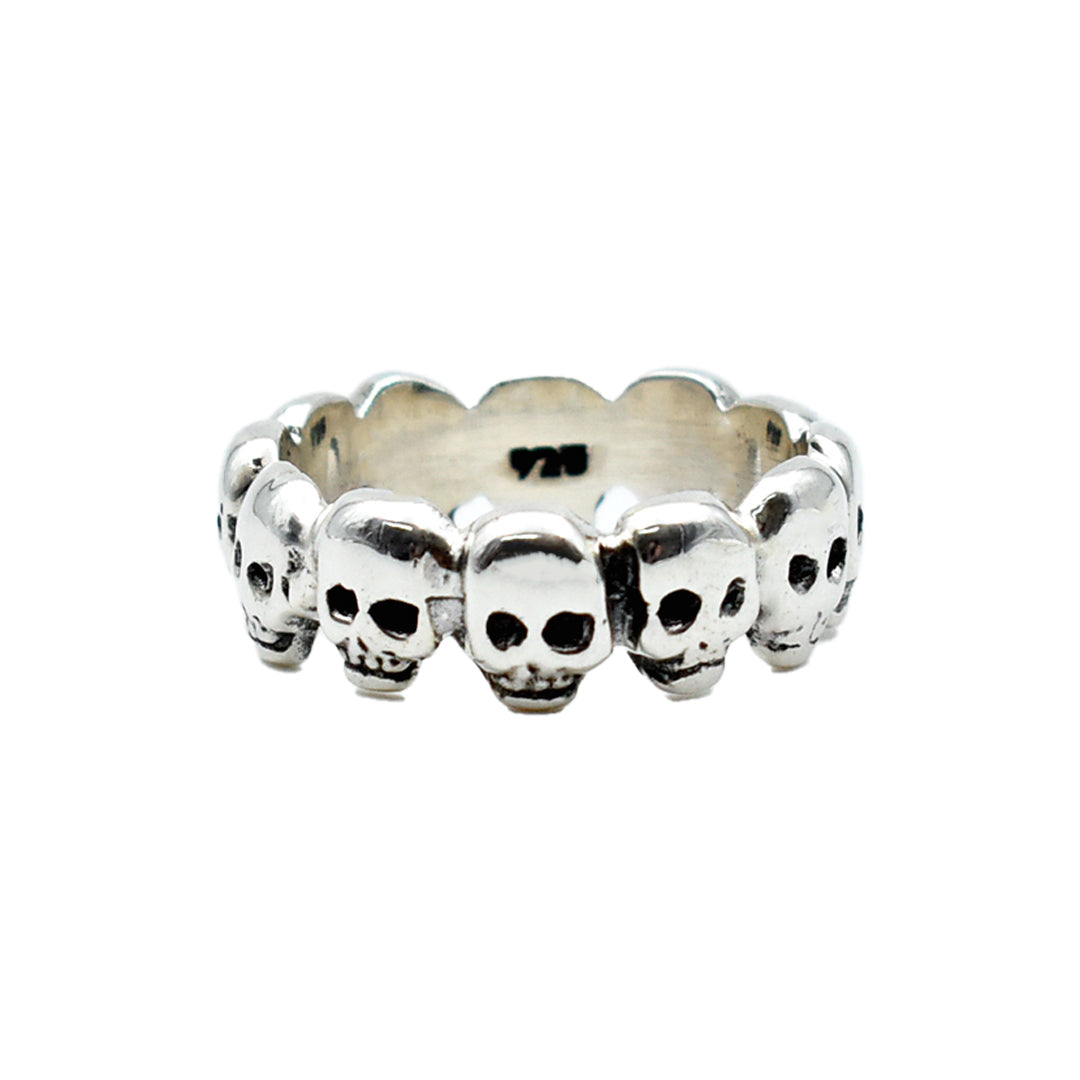 Anillo Calaveras Plata Linda de Taxco - Main Image