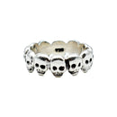 Anillo Calaveras Plata .925