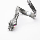 Anillo Víbora Ajustable Oxidado de Plata .925 - 3