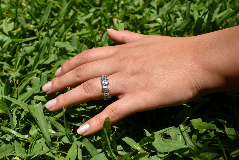 Anillo Calaveras Plata .925