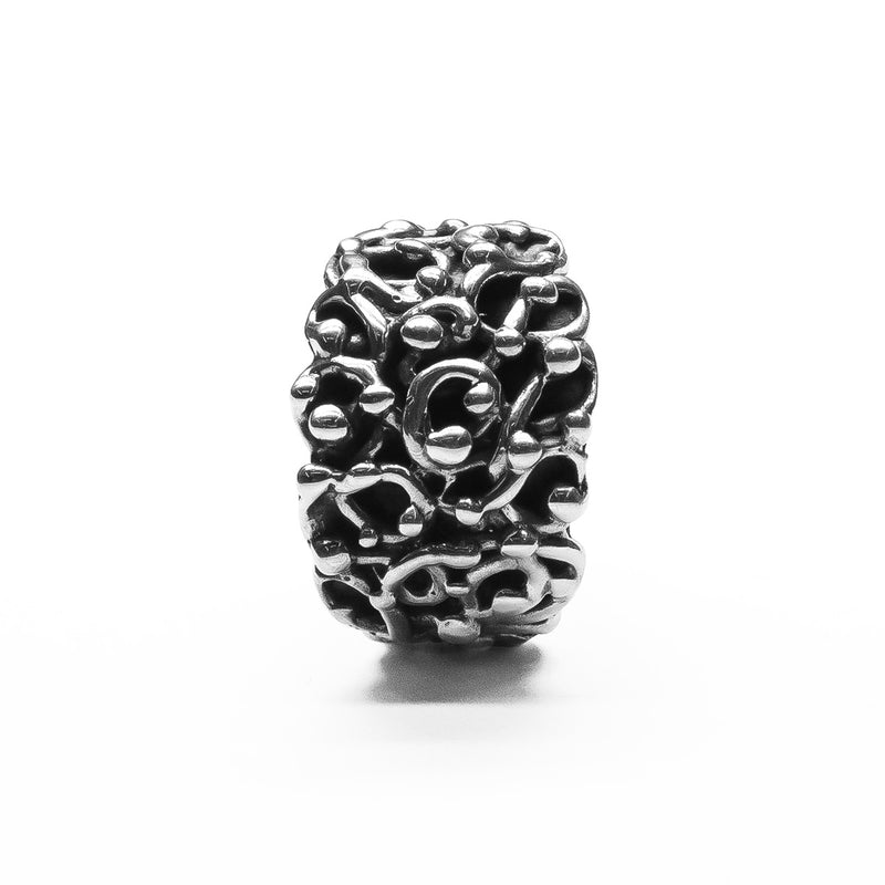 Anillo Oxidado Enredadera Plata .925