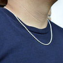 Cadena Torzal de Plata .925