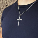 Cruz Movible de Plata .925