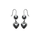 Aretes Bolita Corazón