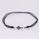 Pulsera Hilo con Cruz de Plata .925