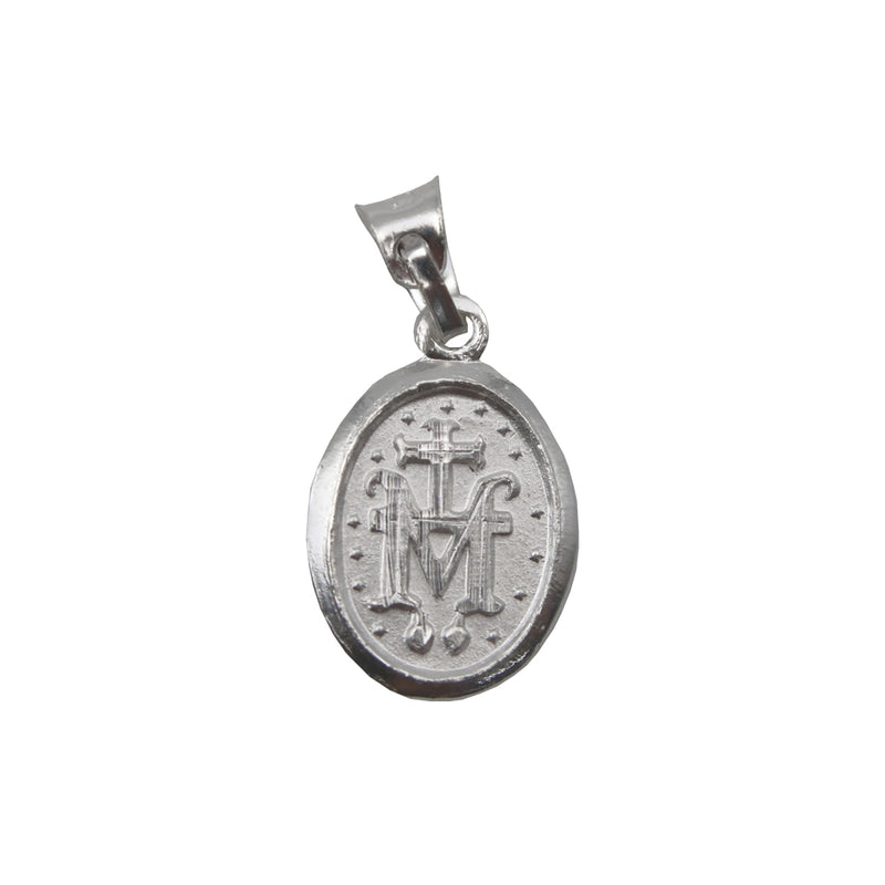 Medalla Virgen Milagrosa Plata .925