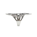 Anillo Con Picos Plata .925