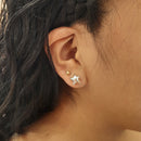 Aretes Estrella de Plata .925