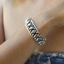 Brazalete con Casquilla Oxidado