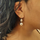 Aretes Bolita Corazón