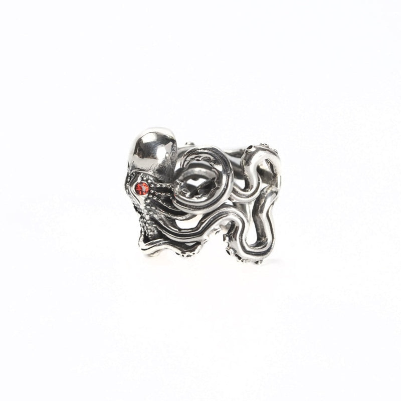 Anillo Pulpo en Plata .925