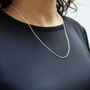 Cadena Eslabón de Plata .925