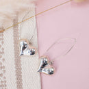 Aretes Corazón Aro