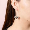 Aretes Corazón Aro