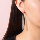 Aretes Colgantes Martillados