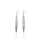 Aretes Colmillos Martillados