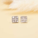 Aretes Cruz Radiantes de Circonias