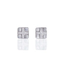 Aretes Cruz Radiantes de Circonias