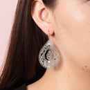 Aretes de Gota Filigrana