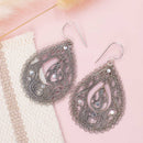 Aretes de Gota Filigrana