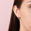 Aretes Escaladores de Orejas con Circonias Brillantes