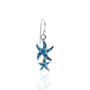 Aretes Estrellas de Mar con Opalos