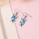 Aretes Estrellas de Mar con Opalos