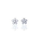 Aretes Florecitas Mini con Circonias