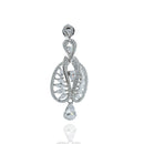 Aretes Gota con Trozos de Circonia