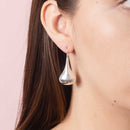Aretes Pera Lisa Pulida