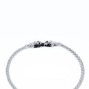Brazalete Caballero con Dos Cabezas de Caballo