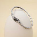 Brazalete Caballero con Dos Cabezas de Caballo