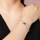 Brazalete Caballero con Dos Cabezas de Caballo
