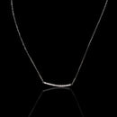 Collar Con Dije Barrita de Circonias