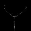 Collar Con Dije Barrita de Circonias