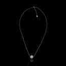 Collar con Dije Esfera con Circonias