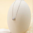 Collar con Dije Esfera con Circonias