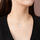 Collar con Dije de Virgencita Madre Perla