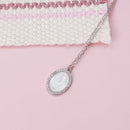 Collar con Dije de Virgencita Madre Perla