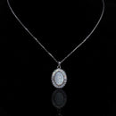 Collar con Medalla Madre Perla Virgen Guadalupe