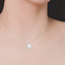 Collar con Dije de Virgencita Madre Perla