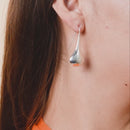Aretes Pera Lisa Pulida