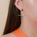 Aretes con Cruz