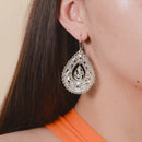 Aretes de Gota Filigrana