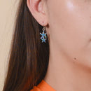 Aretes Estrellas de Mar con Opalos