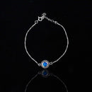 Pulsera Cadenita con Opalo Azul