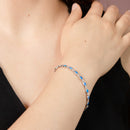 Pulsera con Ovalitos de Opalo