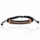 Pulsera Tejida con Barrita de Cobre